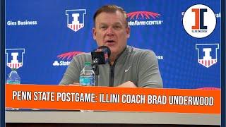 Penn State postgame: Illini coach Brad Underwood press conference