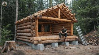 365 Days Alone: Building My Dream Log Cabin by Hand @JanCampLife