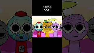 Incredibox Sprunki Cendi OCS #sprunki #incrediboxsprunki