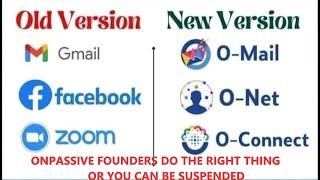 ONPASSIVE Founders Do The Right Thing Or Risk The Chance Of Been Suspended