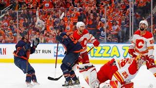 Edmonton Oilers vs Calgary Flames Round 2 All Goals