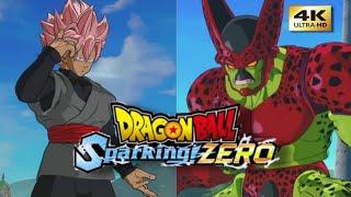 Cell Max VS Goku Black (Super Saiyan Rosé) | Dragon Ball Sparking Zero [ 4K 60FPS ]