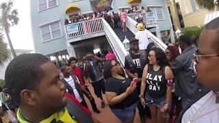 Black Bike Week 2017 | Myrtle Beach, SC | "INVICTUS STREET RIDERS MC PARTY" | Part 1