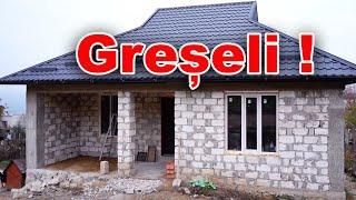 Greșeli în construcția casei de 13500 Euro !