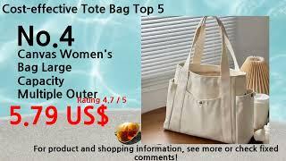 Sep. 2024 Cost-effective Tote Bag Ranking