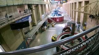 Hoover Dam 2024 Turbine Room