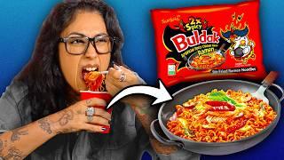 Mexican Moms VERSUS Spicy Noodles