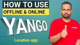 How to use yango maps app in UAE | How to use offline yango maps app in Dubai