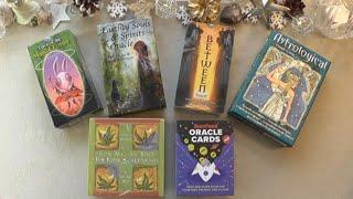 12 NEW Decks to start the year! Mass & Indie. Tarot & Oracle decks.