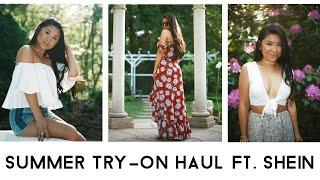Affordable Summer Try-On Haul Ft. SHEIN || Taylor Sison