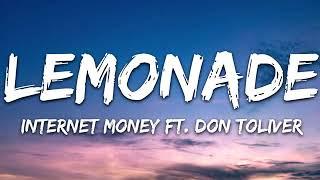 Internet Money - Lemonade (Lyrics) ft. Don Toliver, Gunna & NAV