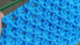 Great  Crochet Tunisian knitting online tutorial.#crochet #fypシ゚viralシ #explore