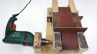 How To Make A Belt Sander At Home / DIY
