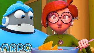 ARPO Cooks a Spicy Meal! | BEST OF ARPO! | Funny Robot Cartoons for Kids!