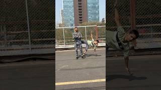 Skating 3 in one stunt#skating #skatingchannel #skates #skatelife@Brother_Skating_7