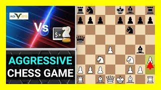 Aggressive Chess Engine Game, Koivisto 9.0 vs Chess.cpp 4.0, Watch and Learn Chess