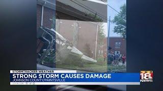 Strong Storm Causes Damage