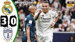 Real Madrid vs Pachuca 3-0 Extended Highlights & All Goals 2024 / Mbappe Goal 