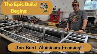 Ultimate Jon Boat Build - Aluminum Framing for a 1448 Jon Boat to Bass Boat Conversion