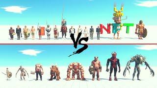 All Humans Vs Infernals Faction ARBS | Animal Revolt Battle Simulator