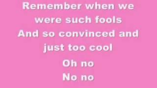 Pink- Who Knew-Lyrics