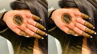 SIMPLE GOL TIKKI MEHNDI DESIGNS FOR HANDS || EASY GOLL TIKKI MEHNDI DESIGNS ||