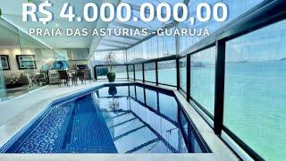 Por dentro de um apartamento de R$4.000.000 no Guarujá, estilo yatch.