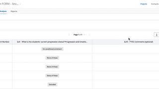 How to access entries in the Student Consultation Form