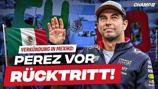 Showdown in Mexiko: Perez steht vor ️RÜCKTRITT️ - ️400.️ Grand-Prix für Fernando Alonso