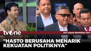 Soal Video Pernyataan Hasto, Prof Ibnu: Ini Hukum dan Ada Politiknya | AKIP tvOne