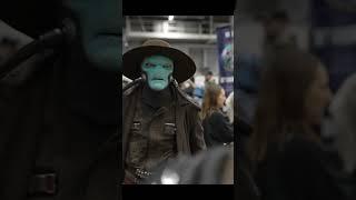 ”-Vem vinner i en duell, Cad Bane eller Mandalorian?” Från Comic Con Stockholm 2023.