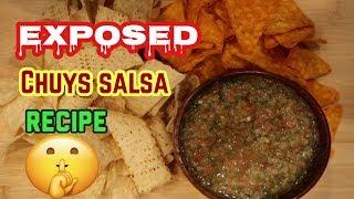 Chuy's Secret Salsa Recipe *EXPOSED* MUST WATCH!