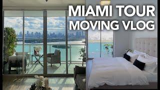 MOVING VLOG: OCEAN VIEW Luxury Miami Apartment Settling in & Organizing | Maria Teresa Lopez