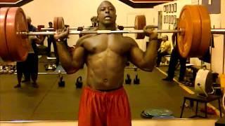 225 Shoulder Press Standing