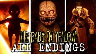 The Baby in Yellow: Dark Whispers - ALL Endings (Showcase)