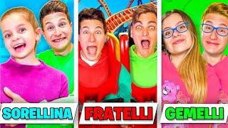 NINNA E MATTI FRATELLI vs SORELLE! *CATTIVI vs BUONI vs GEMELLI* 