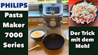 Der Trick mit dem Mehl -  Pasta Maker 7000 Series von Philips