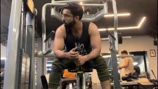 Chest workout day 3 live section by ch hamza mehar  certificate fitness trainer from reps uae