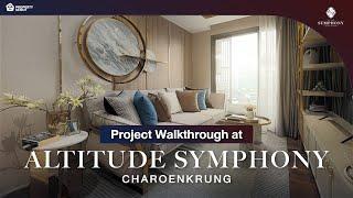 The BEST Condo Near BTS Saphan Taksin? Altitude Symphony Charoenkrung Condo Walkthrough