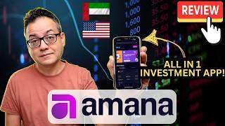 Amana Investment Review 2025 (UAE/US Stocks from One App) | Wali Khan