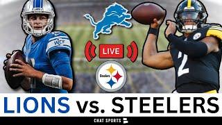 Lions vs. Steelers Live Streaming Scoreboard, Play-By-Play, Game Audio & Highlights | NFL Preseason