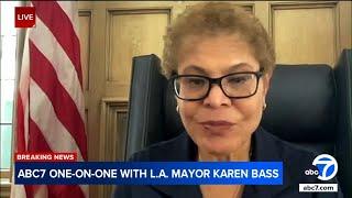LA mayor says downtown curfew will likely continue in 1-on-1 interview