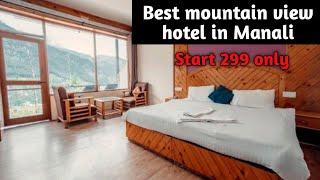 Best Hotel In Manali Best mountain view hotel in old manali