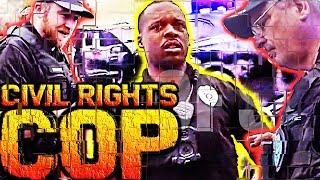 Georgia cop walks away from traffic stop after heated argument over civil rights RARE!!