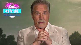 Don Johnson celebrates the 40th anniversary of 'Miami Vice'.