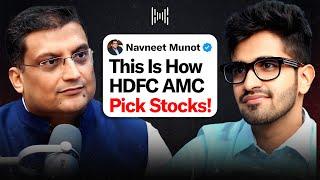 India's Biggest Fund Manager On Creating Wealth Ft. Navneet Munot, CEO of HDFC AMC | KwK #149