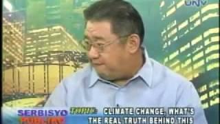 Interview at UNTV's 'Serbisyo Publiko' — Butch Valdes on Climate Change Part 2 of 2