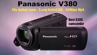 Panasonic HC-V380 preview - Whats new against the V270 - Best $300 camcorder