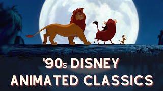 All Animated Disney Movies of 90s