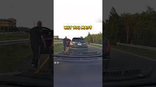 Man Stops in the Middle of the Road - Gets Instant Justice  #shorts